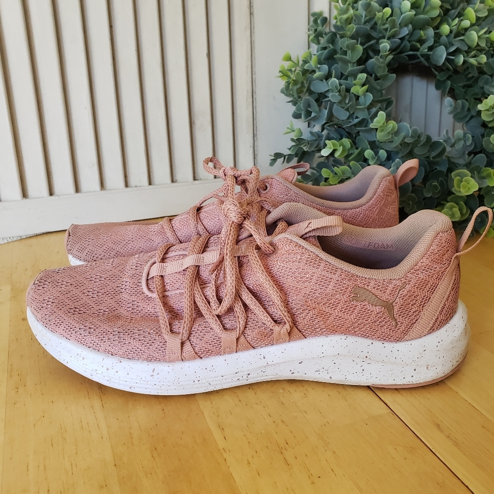 Womens Pink Puma Prowl Alt Mesh Sneakers Size 8.5